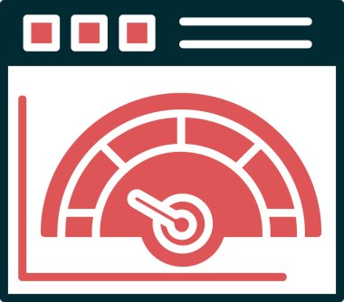 hız dometresi vektör illüstrasyonuName