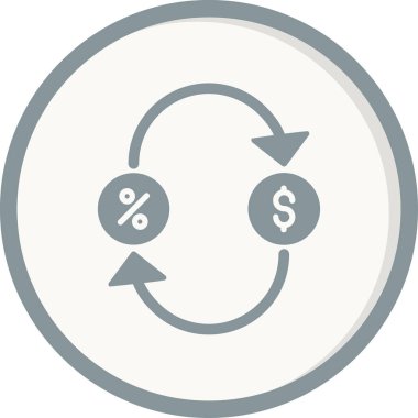 İş İade simgesinin vektör illüstrasyonu