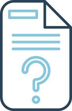 Bilinmeyen ağ simgesi vektör illüstrasyonu