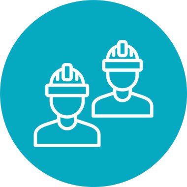 İnşaatçının arabası. Web simgesi basit illüstrasyon