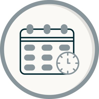 takvim tarihi gün simgesi ana hat biçiminde 