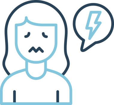 Çok etkilendim. Web simgesi basit illüstrasyon