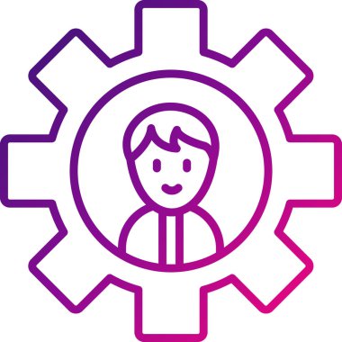 Adaptasyon. Web simgesi vektör illüstrasyonu