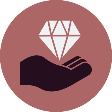 Değerli ağ simgesinin vektör çizimi