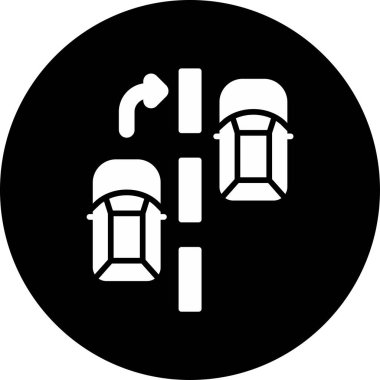 Solla. Web simgesi basit tasarım