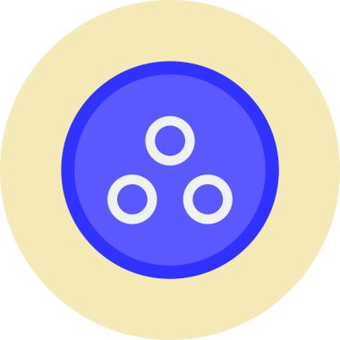 Bu yüzden ikon, vektör illüstrasyonu. Vuruş biçimi ağ, mobil, ui için kullanılabilir