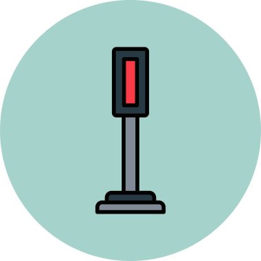 Web simgesi vektör illüstrasyonunu imzala