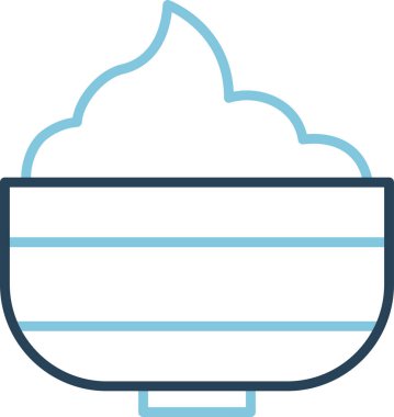 Kişisel bakım temaları için köpük simgesi tıraş ediliyor 