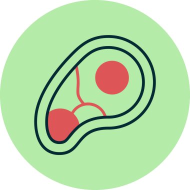 et ağ ikonu vektör illüstrasyonu