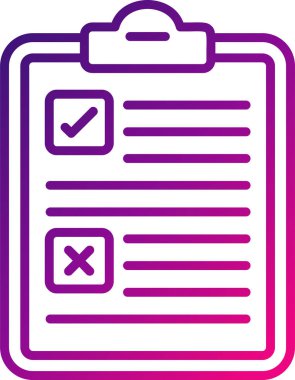 Kalite Güvencesi. Web simgesi basit tasarım