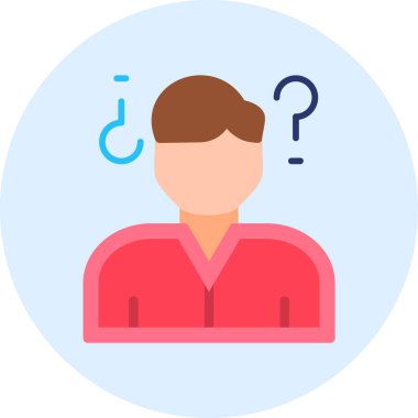 Karışıklık Ağ ikonu vektör illüstrasyonu