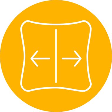 Elastisite simgesi vektör illüstrasyon tasarımı