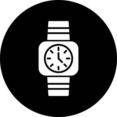 akıllı saat simgesi, vektör illüstrasyonu basit tasarım