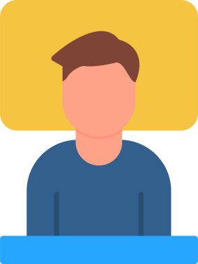 Uykusuzluk web simgesi, vektör illüstrasyonu    