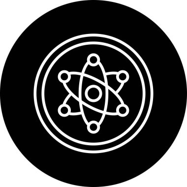 Bilim simgesinin vektör illüstrasyonu 