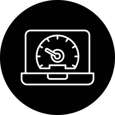 hız dometresi vektör illüstrasyonuName