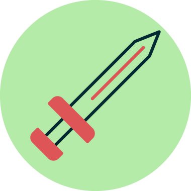 vektör kılıcı illüstrasyonu 