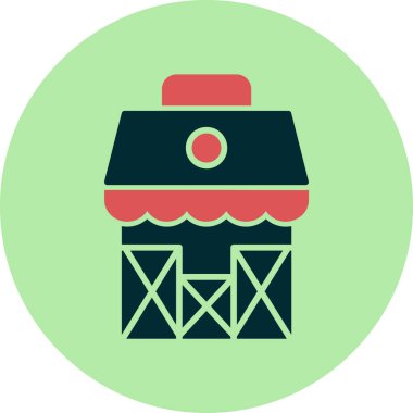 Gıda simgesinin vektör illüstrasyonu