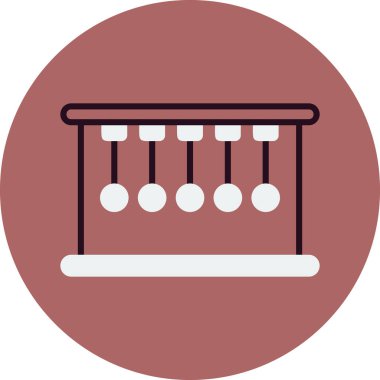 Momentum web simgesi vektör illüstrasyonu