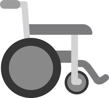 Koltuk ikonu vektörü. ince çizgi işareti