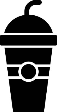 kahve fincanı simgesi, vektör illüstrasyonu 