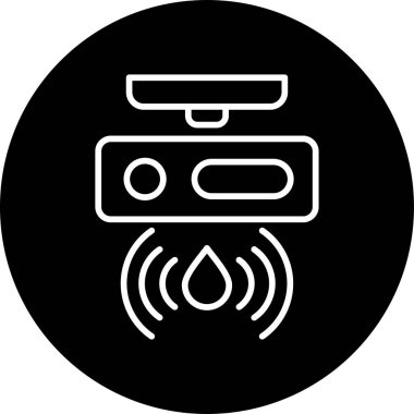 Algılayıcı. Web simgesi basit illüstrasyon