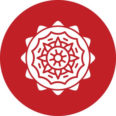 mandala tasarımı, web basit illüstrasyonu