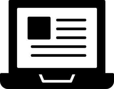 Platform. Web simgesi basit illüstrasyon