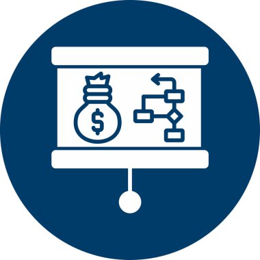 Planlama. Web simgesi basit tasarım 