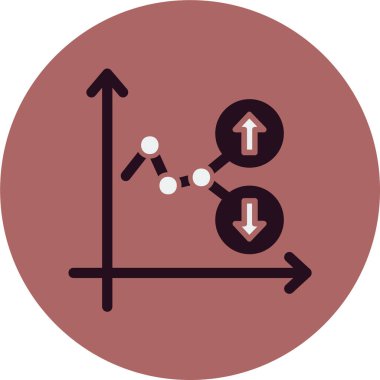 Öngörü simgesi vektör illüstrasyonu