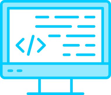 Web simgesi programlaması basit illüstrasyon