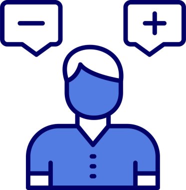 Fizibilite. Web simgesi vektör illüstrasyonu