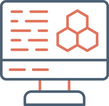 Kan Hücresi Web ikonu vektör çizimi