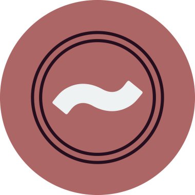 Benzerlik web simgesi vektör illüstrasyonu