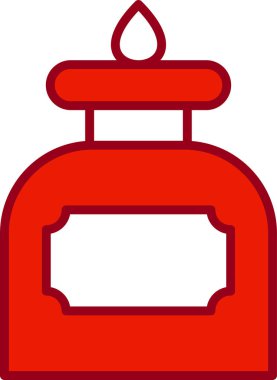 Mürekkep. Web simgesi basit illüstrasyon