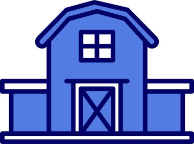 Ev ikonu. özet çizimi