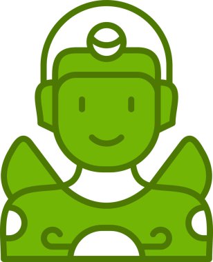 Süper kahraman ağ simgesi, vektör illüstrasyonu