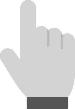 Web simgesine tıklayın, basit illüstrasyon