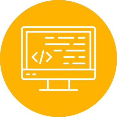 Web simgesi programlaması basit illüstrasyon