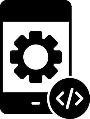 Cep telefonu. basit tasarım vektörü