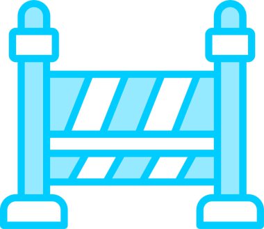 trafik işareti simge vektör çizim 