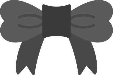 Kurdele yayı. Web simgesi basit illüstrasyon