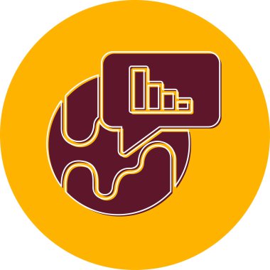 Dünya 'nın çoklu veri grafikleri ve grafikleri dünya çapında istatistik ve metrikleri sembolize ediyor. 