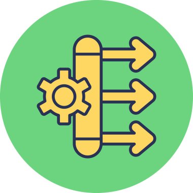 Artırıyorum. Web simgesi basit illüstrasyon