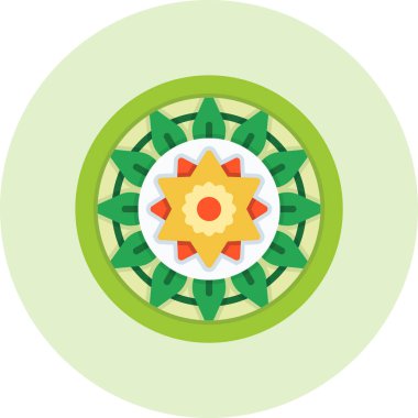 mandala tasarımı, web basit illüstrasyonu