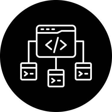 Çerçeve simgesi vektör çizimi