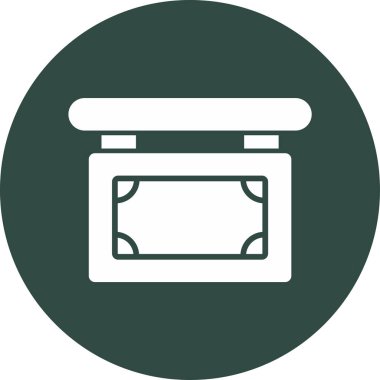 Fırın web simgesi vektör illüstrasyonu