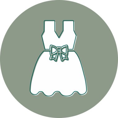 Kurdele yayı. Web simgesi basit tasarım