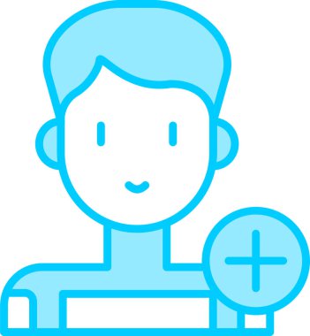 Sabırlı. Web simgesi basit illüstrasyon