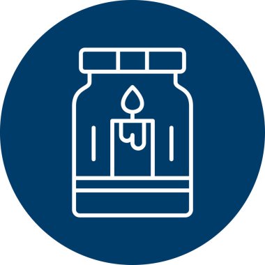 Mum. Web simgesi basit illüstrasyon 